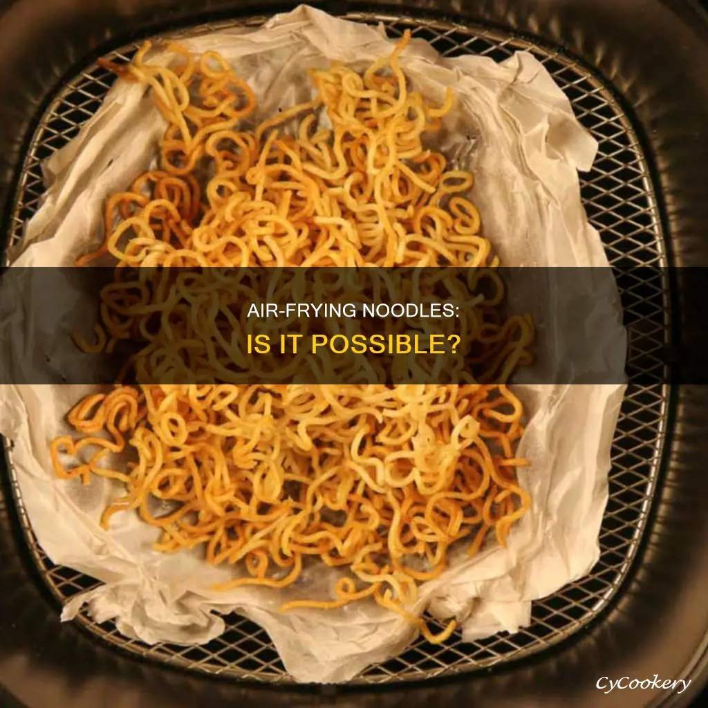 can you put noodles in air fryer