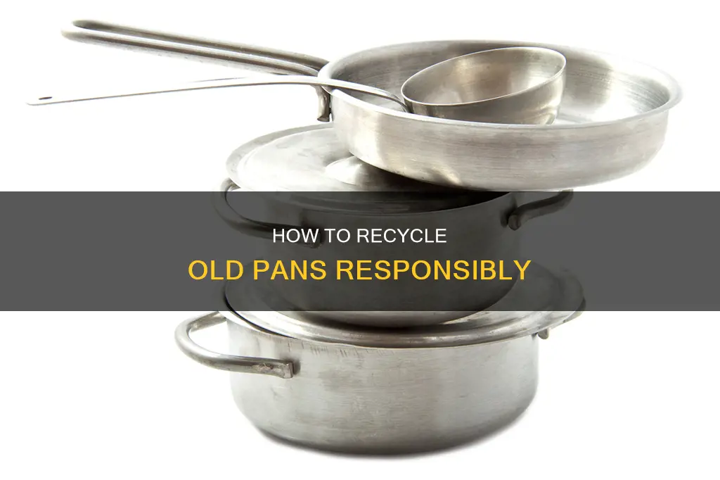 can you put old pans in recycle bin
