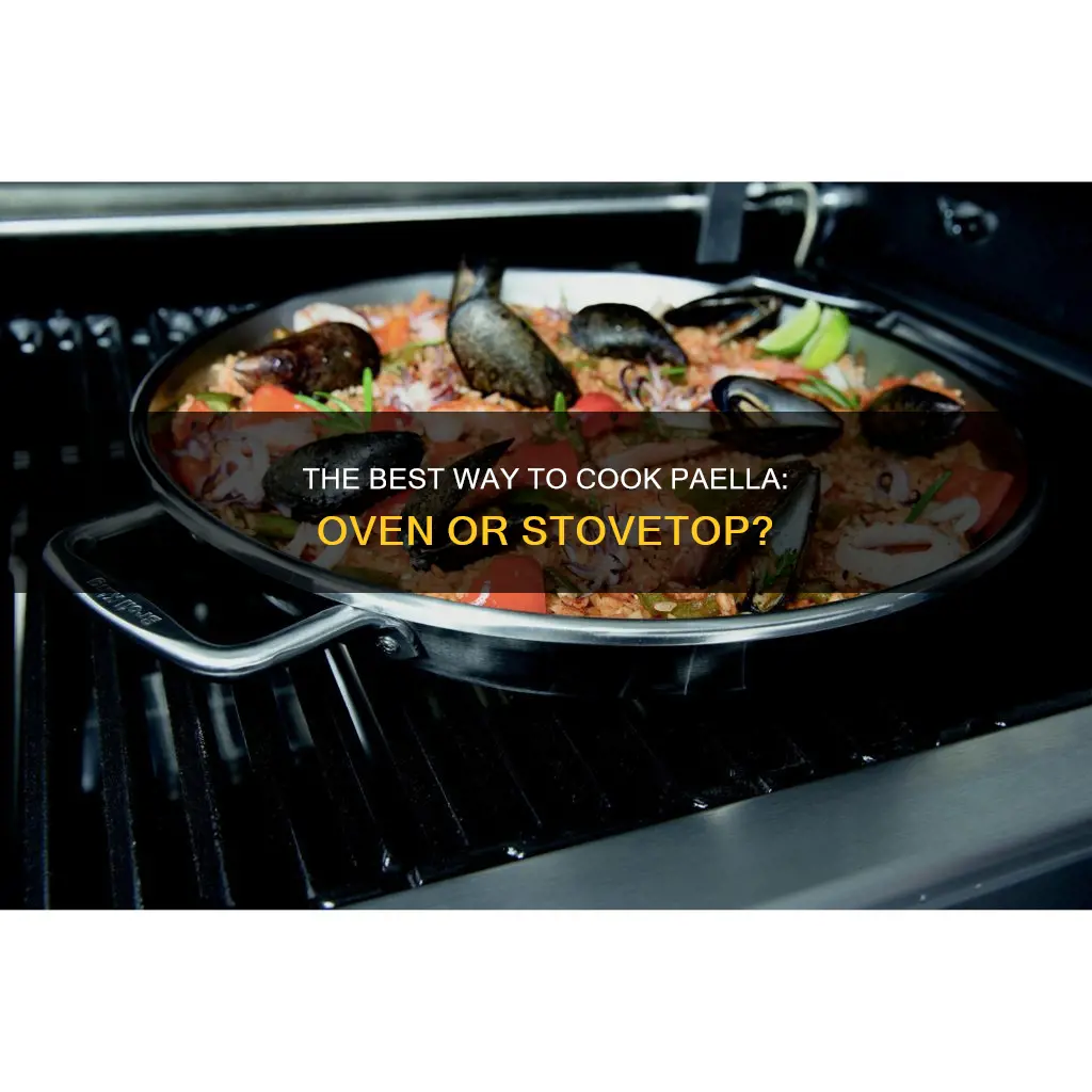 can you put paella pan in the oven