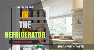 Can You Store Paint in the Fridge? Expert Tips and Advice