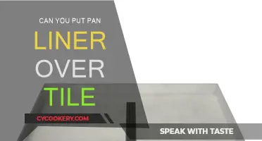 How to Use Pan Liners on Tiles?
