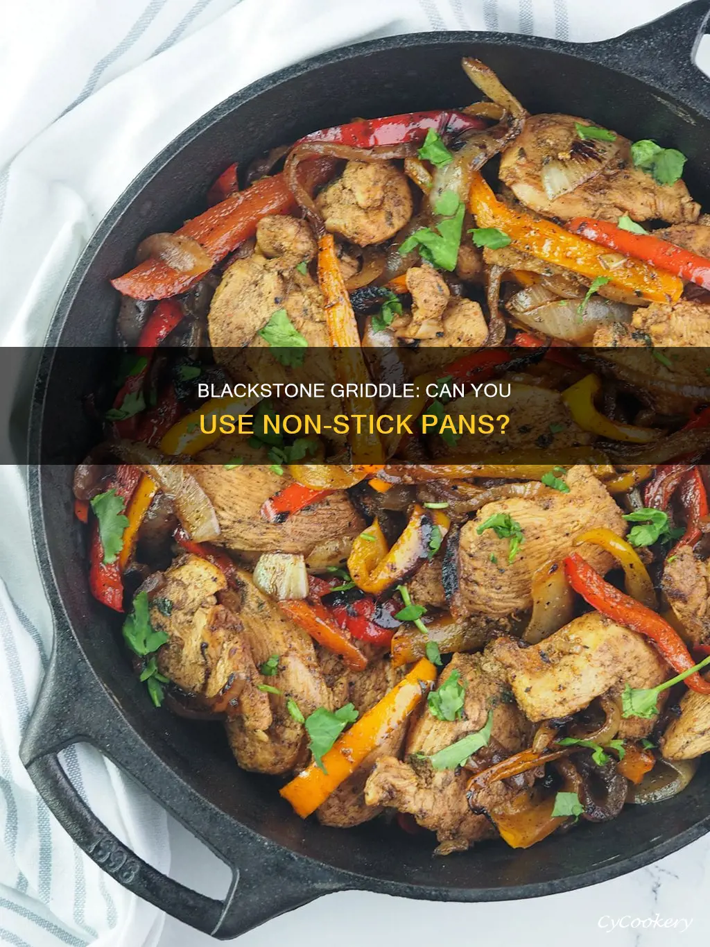 can you put pan on blackstone