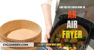 Air Fryer Paper Bowl: Safe or Not?