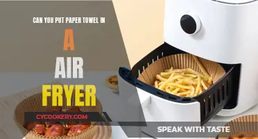 Air Fryer Paper Towel Safety: Do's and Don'ts