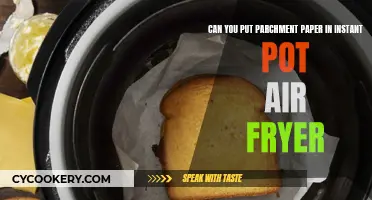 Parchment Paper in an Instant Pot Air Fryer: Safe?