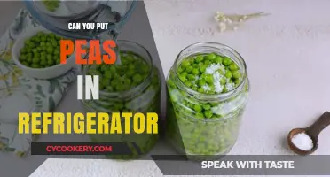 Storing Peas: Refrigerator Tips for Freshness and Longevity