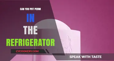 Can You Store Perm Solution in the Fridge? Expert Tips