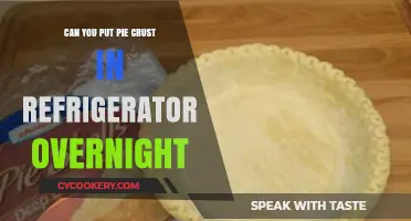 Refrigerating Pie Crust Overnight: Tips for Perfectly Chilled Results