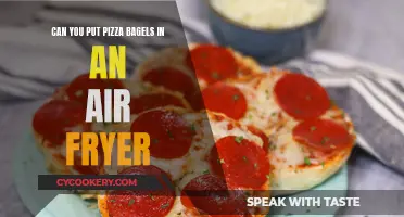 Air Fryer Pizza Bagels: A Quick, Crispy Treat