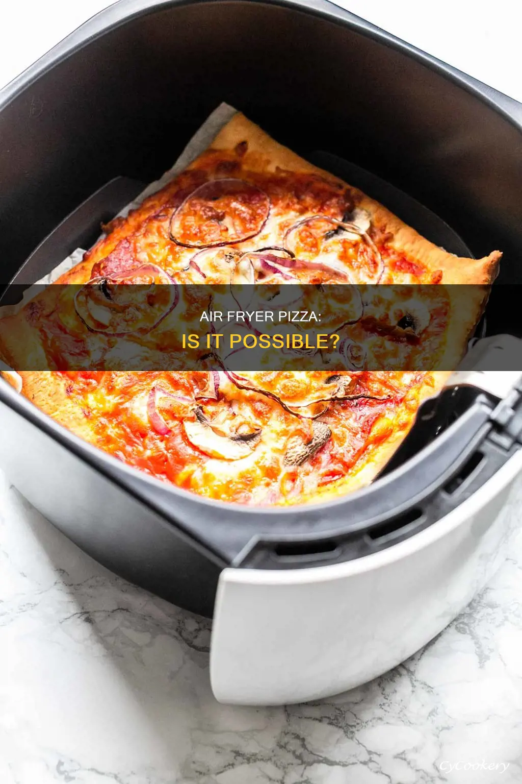 can you put pizza in the air fryer