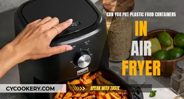 Air Fryer Safety: Plastic Containers, Safe or Not?