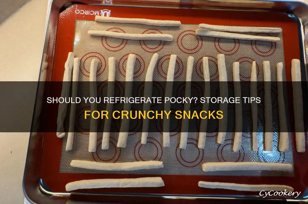 can you put pocky in the refrigerator