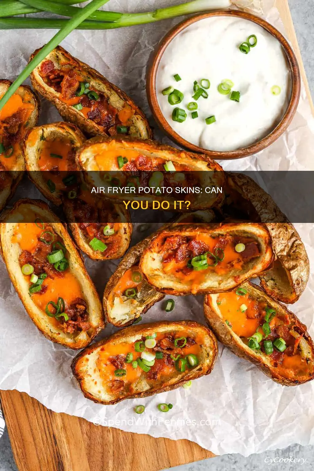 can you put potato skins in an air fryer