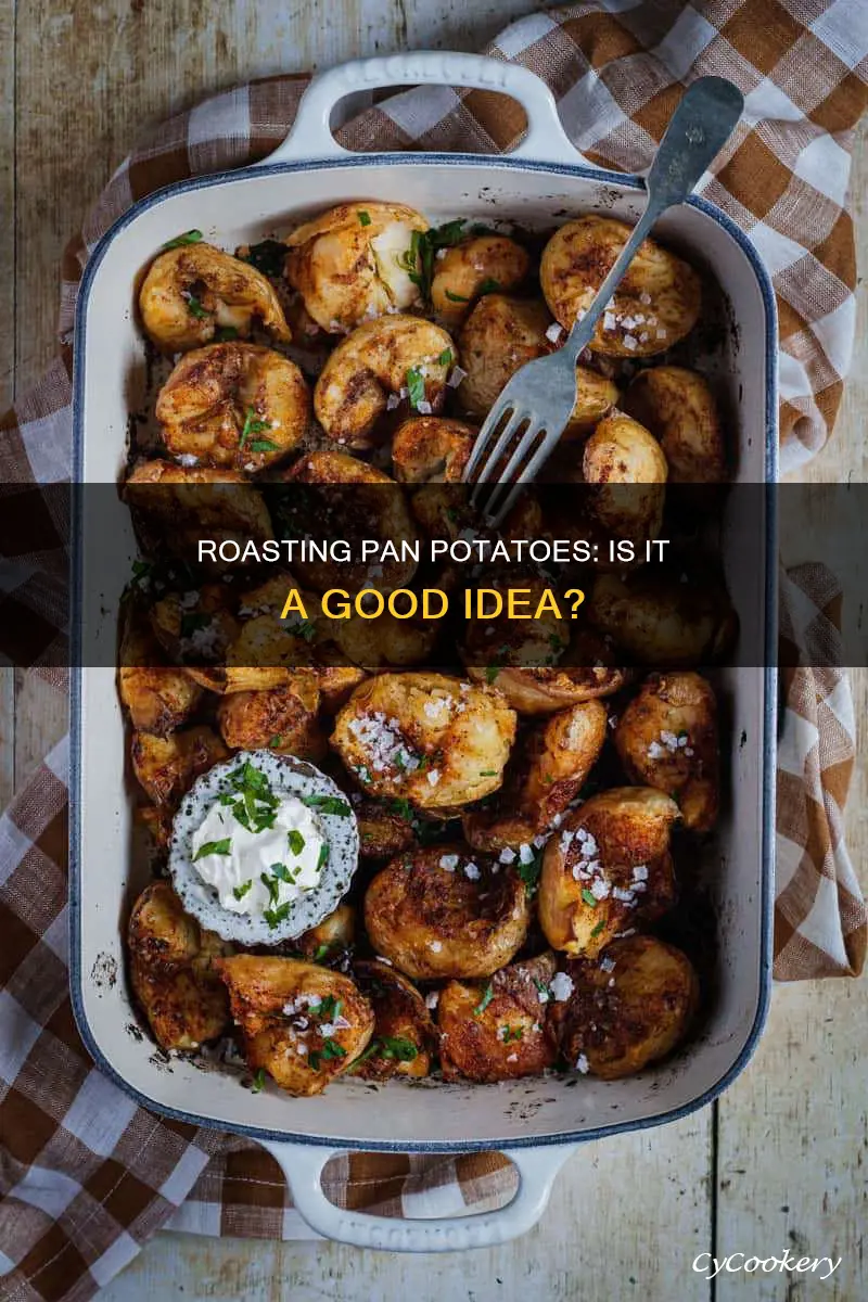 can you put potatoes in roasting pan