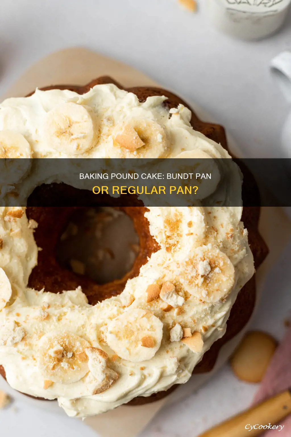 can you put pound cake in a bundt pan