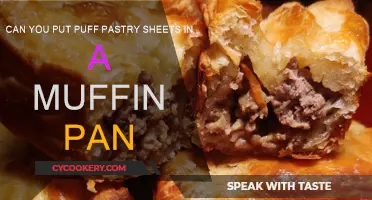 Puff Pastry Sheets in a Muffin Pan: Does it Work?