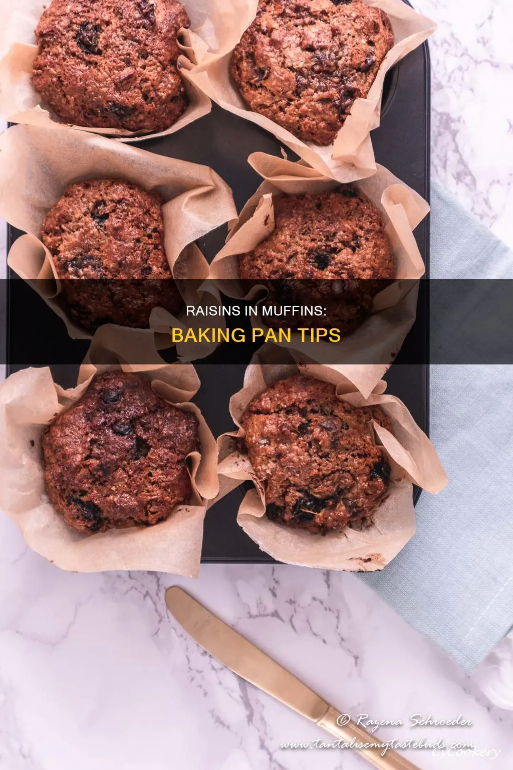 can you put raisins in muffin pan
