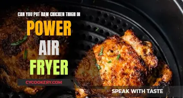 Air Fryer Chicken Thighs: Raw or Not?