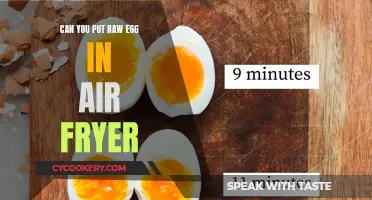 Air Fryer Egg Recipes: Raw Egg in an Air Fryer?