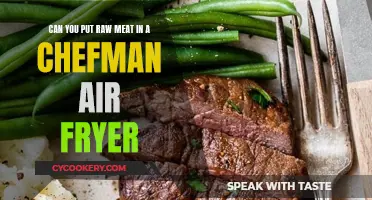 Chefman Air Fryer: Raw Meat, Cooked to Perfection?