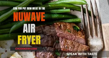 Using Raw Meat in Nuwave Air Fryer: Safe?