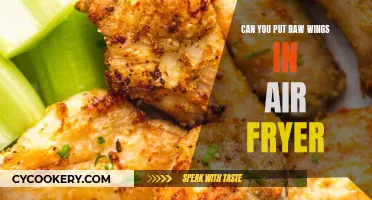 Air Fryer Raw Wings: Is It Possible?