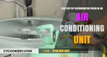 Can Refrigerator Freon Be Used in Air Conditioning Units?