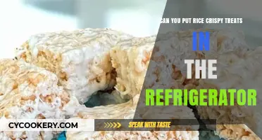 Chilling Rice Crispy Treats: Refrigeration Tips for Perfect Texture