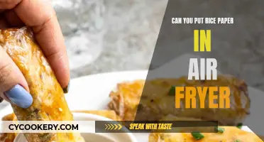 Air Fryer Rice Paper: Is It Possible?