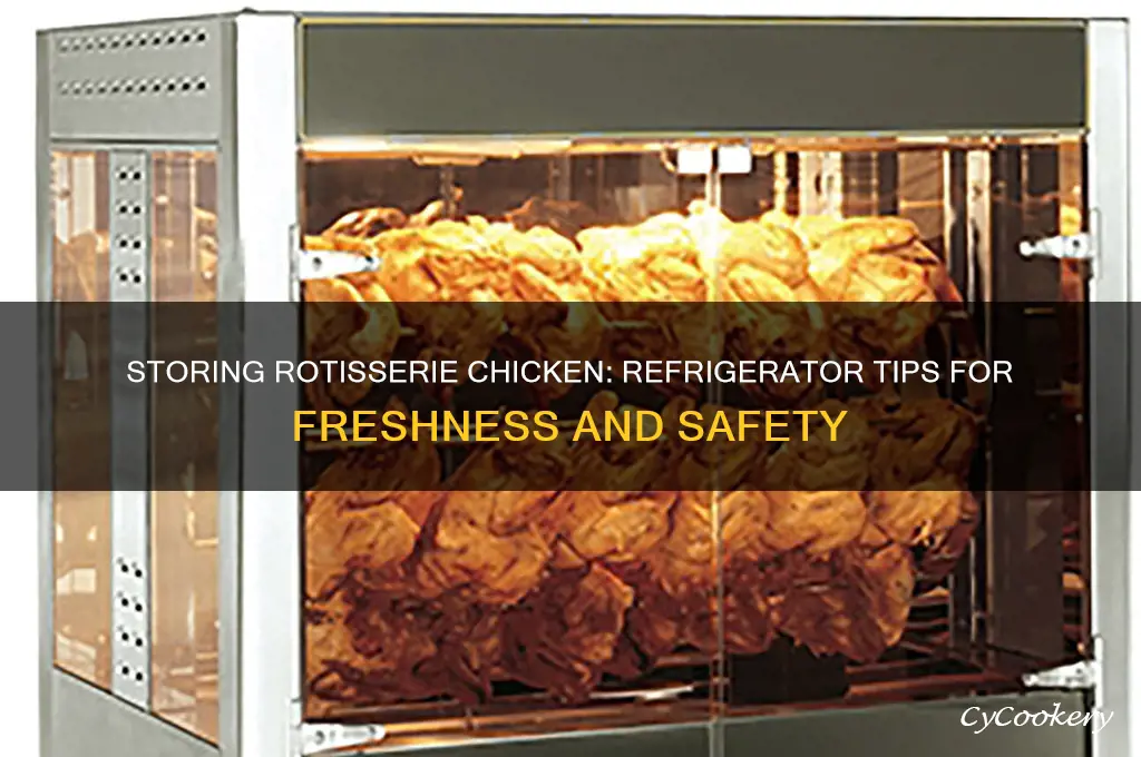 can you put rotisserie chicken refrigerator
