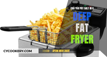 Salt in Deep Fat Fryers: Safe or Not?