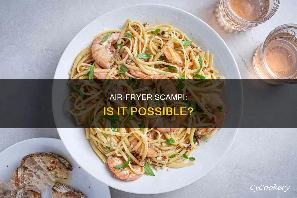 can you put scampi in an air fryer