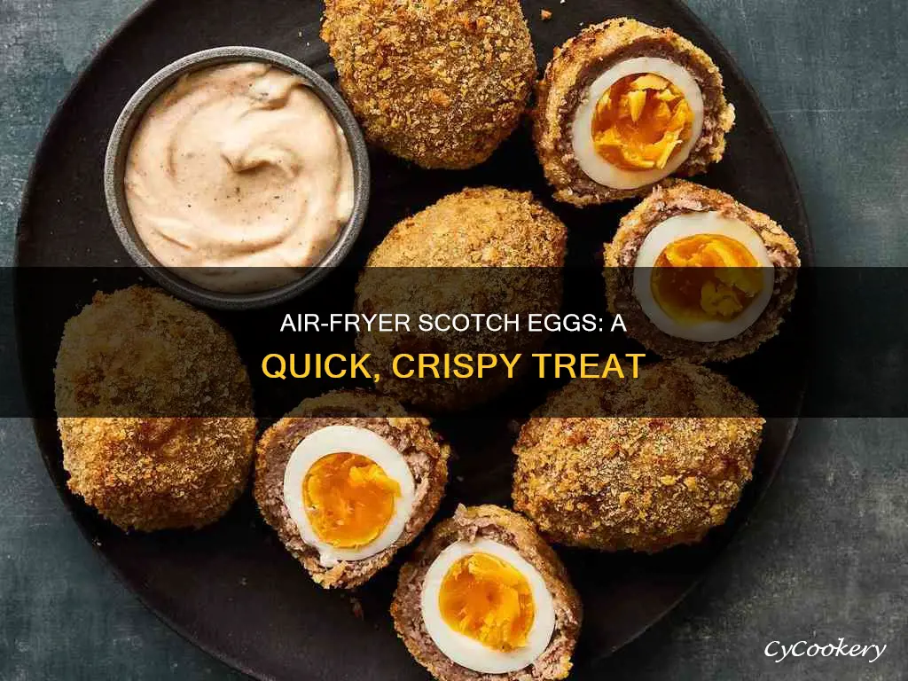 can you put scotch eggs in air fryer