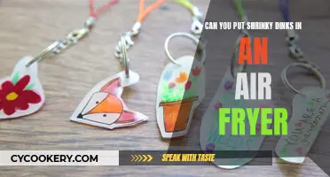 Air Fryer Art: The Shrinky Dink Experiment