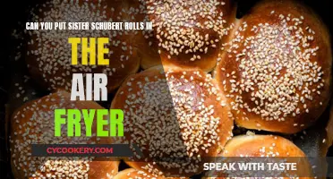 Air-Fryer Sister Schubert Rolls: A Tasty Treat?