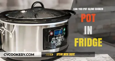 Slow Cooker Pot: Fridge Storage Safe?
