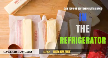 Can Softened Butter Be Refrigerated Again? A Quick Guide