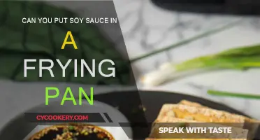 Soy Sauce in a Frying Pan: Is It Safe?