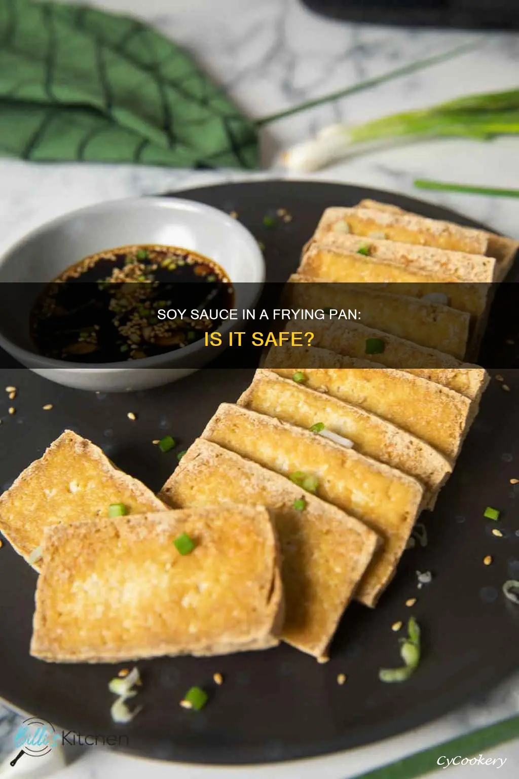 can you put soy sauce in a frying pan