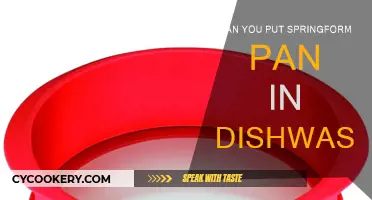 Springform Pans: Dishwasher Safe or Not?