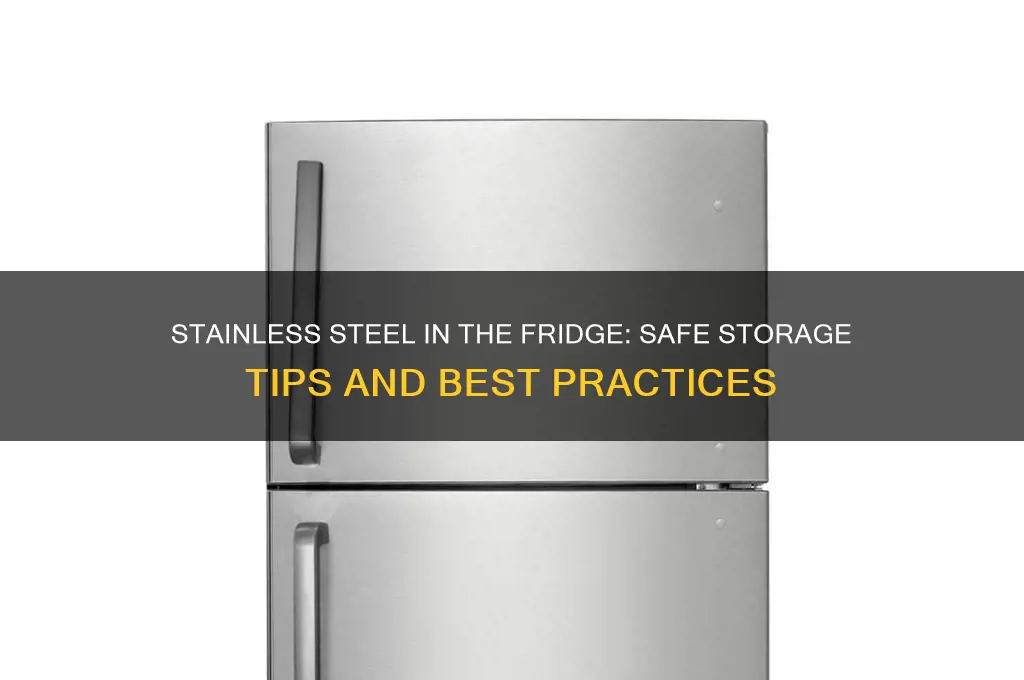 can you put stainless steel in refrigerator