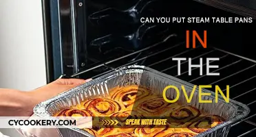 Steam Table Pans: Are They Oven-Safe?