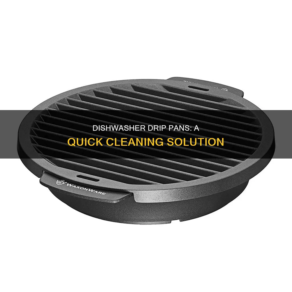 can you put stove drip pans in dishwasher