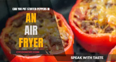 Air-Fryer Stuffed Peppers: A Healthy, Quick Treat?