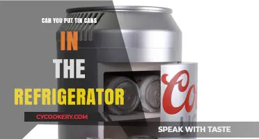Can Tin Cans Go in the Fridge? Safety Tips Revealed