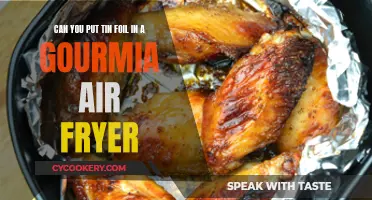 Tin Foil in a Gourmia Air Fryer: Safe?