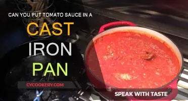 Tomato Sauce in Cast Iron: Is It Safe?