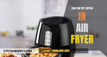 Air Fryer Hacks: Can You Use a Topper?