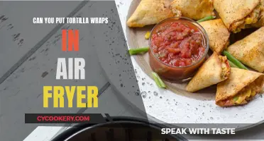 Air Fryer Tortilla Wraps: A Healthy, Quick Treat?