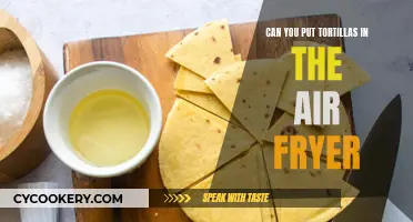 Air-Fryer Tortillas: Quick, Crispy, and Delicious!